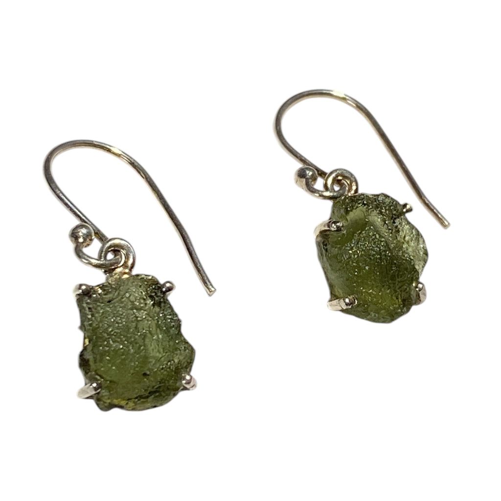 Moldavite Earring