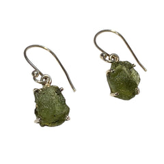 Moldavite Earring