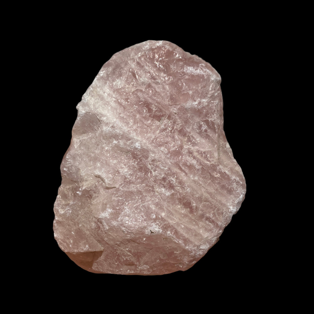 Rough rose quartz