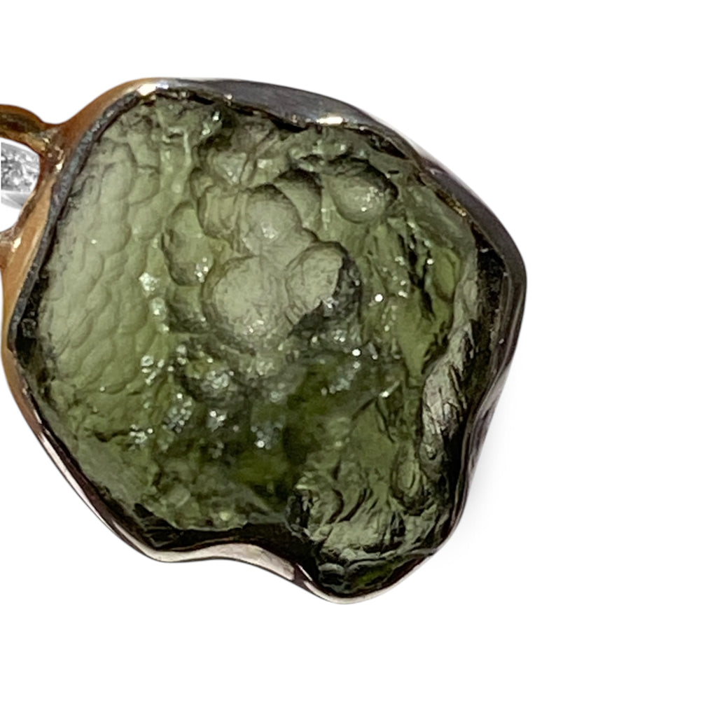 Moldavite pendant