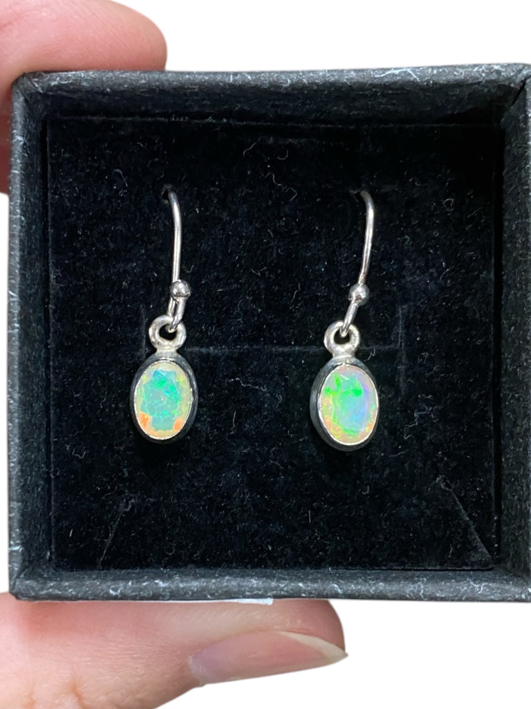 Ethiopian Sterling silver drops Oval
