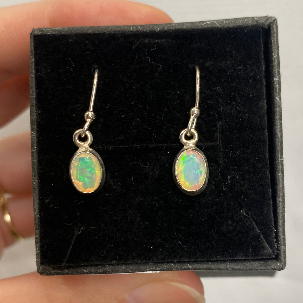 Ethiopian Sterling silver drops Oval