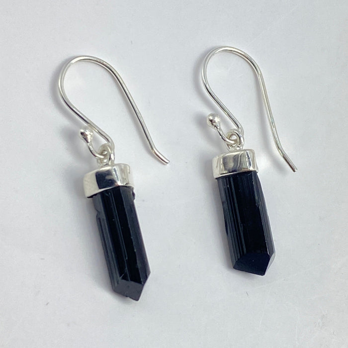 Tourmaline sterling silver drops