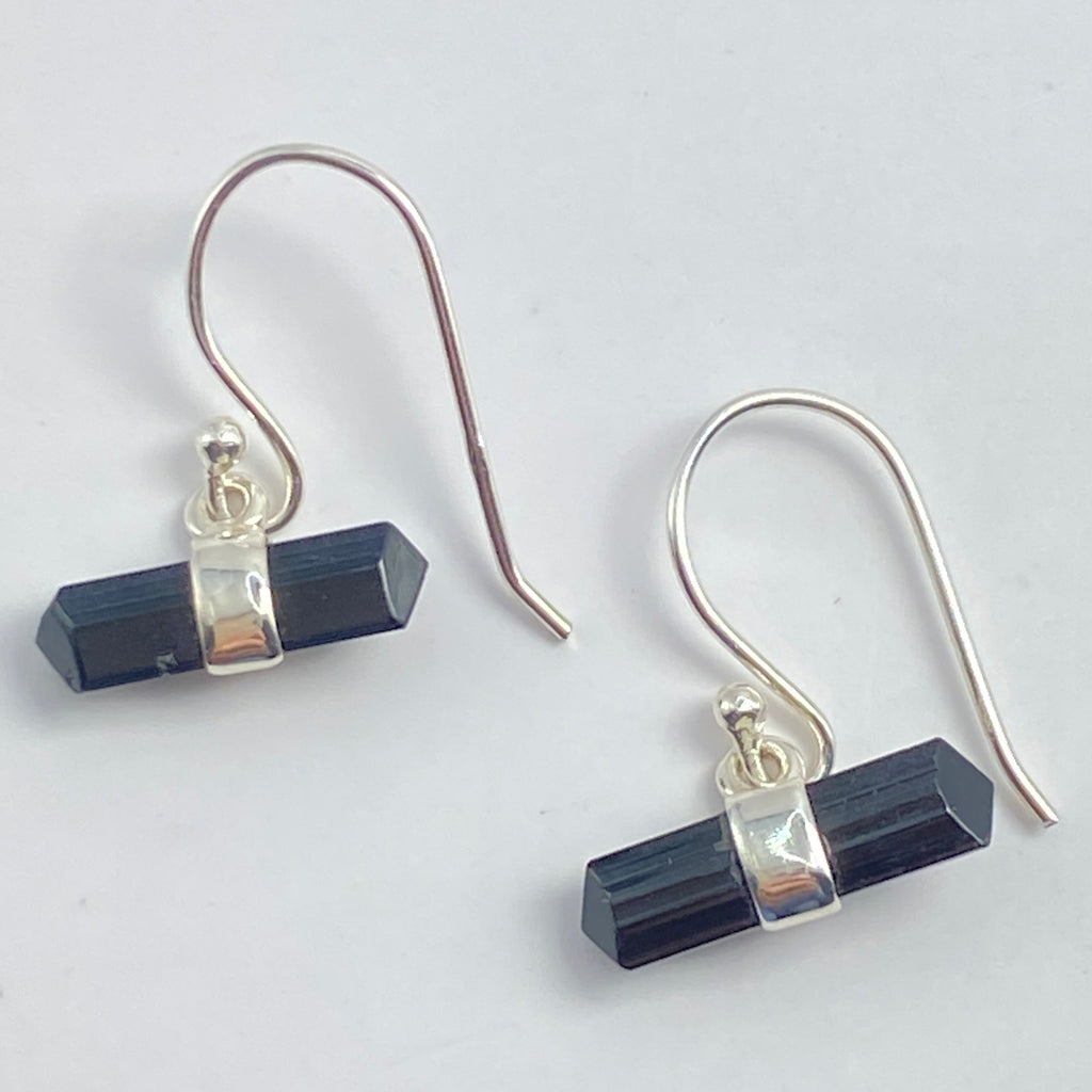 Tourmaline sterling silver drops