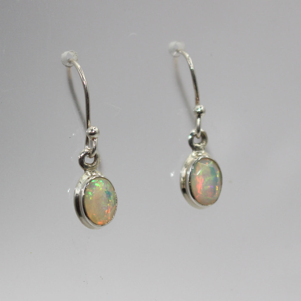 Ethiopian Sterling silver drops Oval