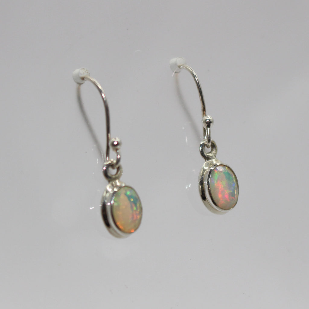 Ethiopian Sterling silver drops Oval