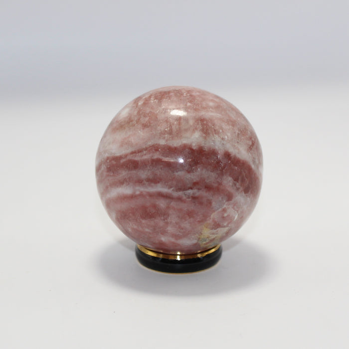 Rose calcite sphere 50mm
