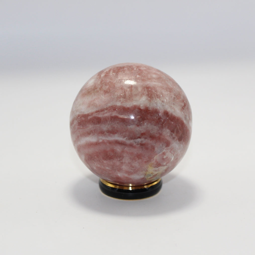 Rose calcite sphere 50mm