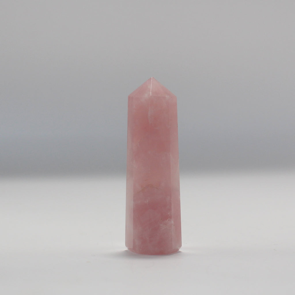 Rose quartz towers 6.5cm