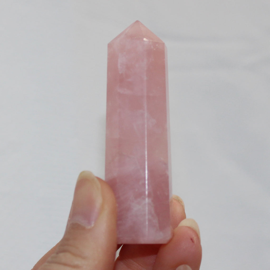 Rose quartz towers 6.5cm