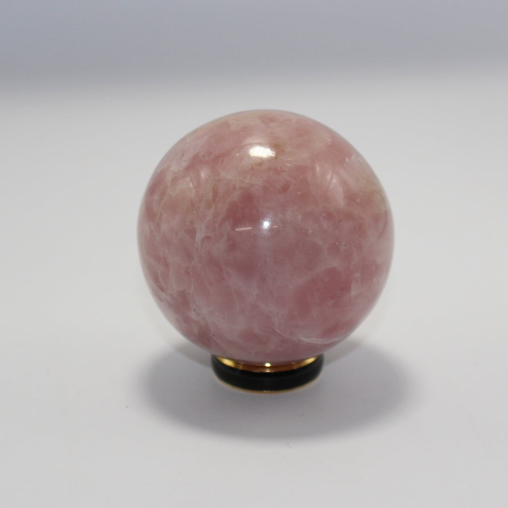 Rose calcite sphere 50mm