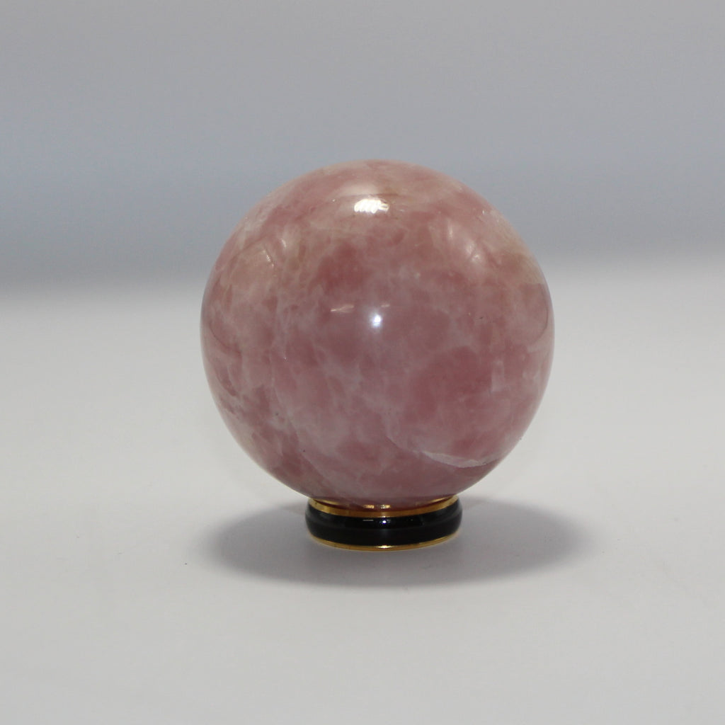 Rose calcite sphere 50mm
