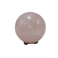 Rose quartz sphere