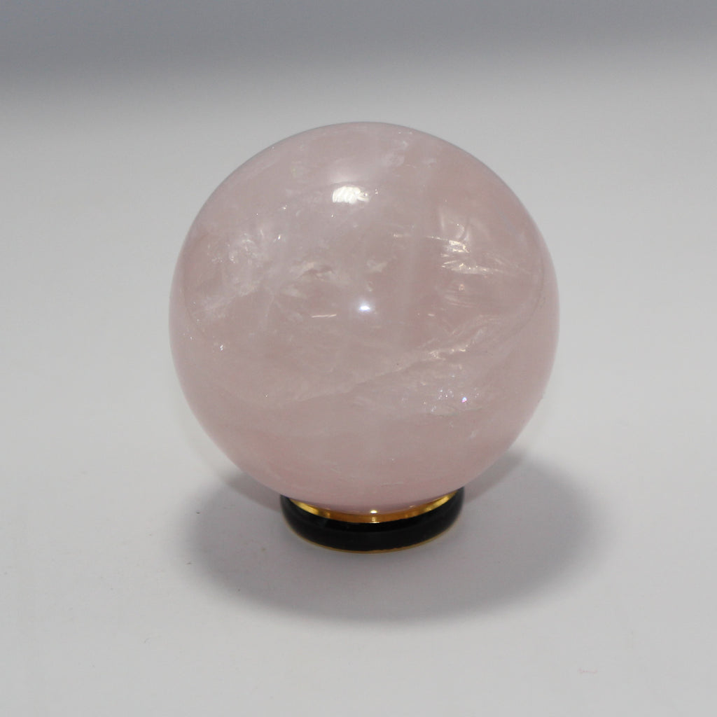 Rose quartz sphere
