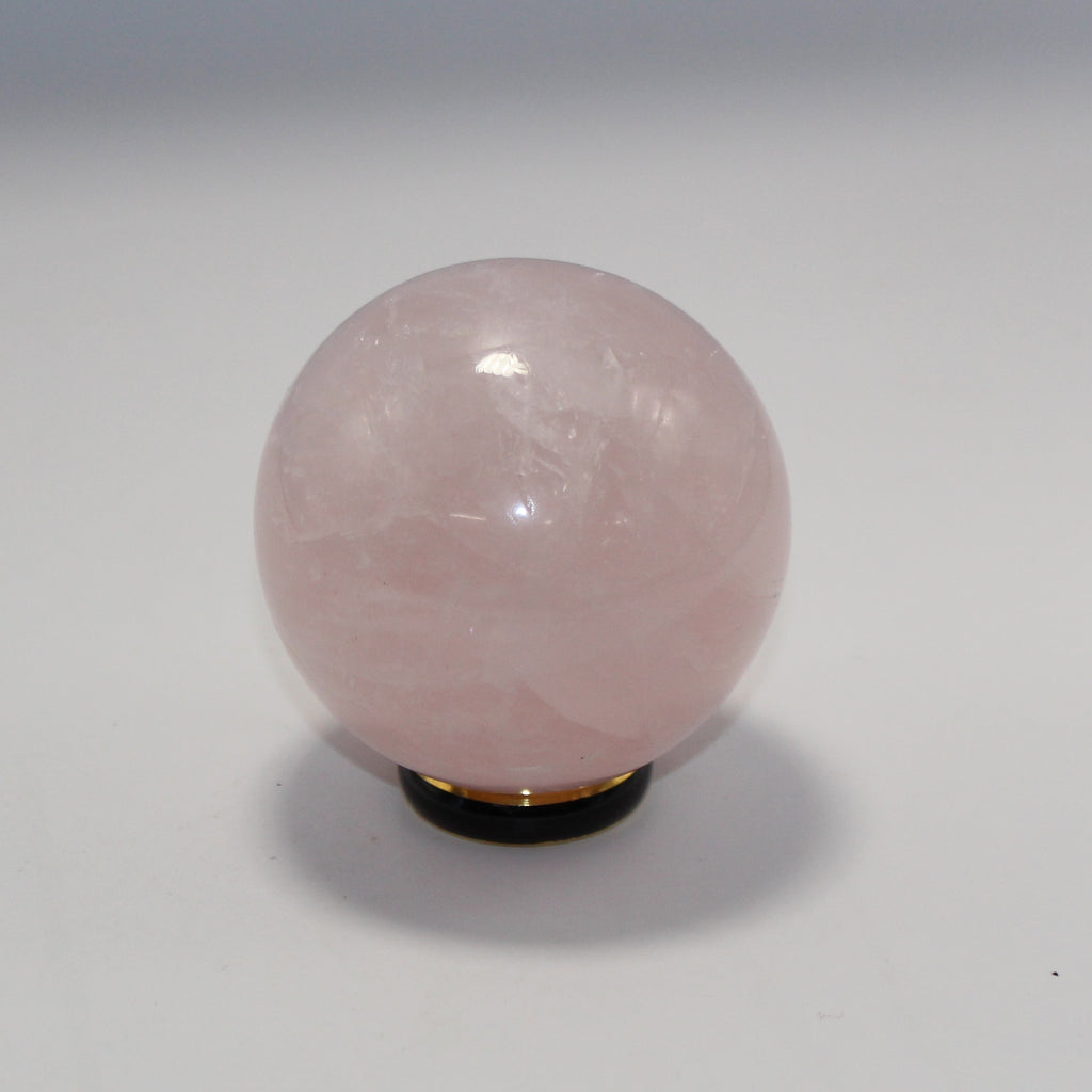 Rose quartz sphere