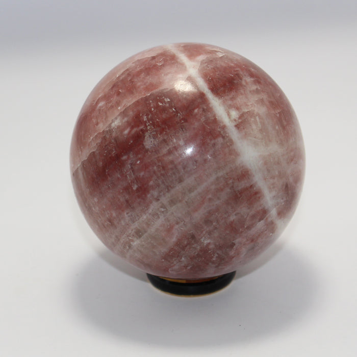 Rose calcite sphere 65mm