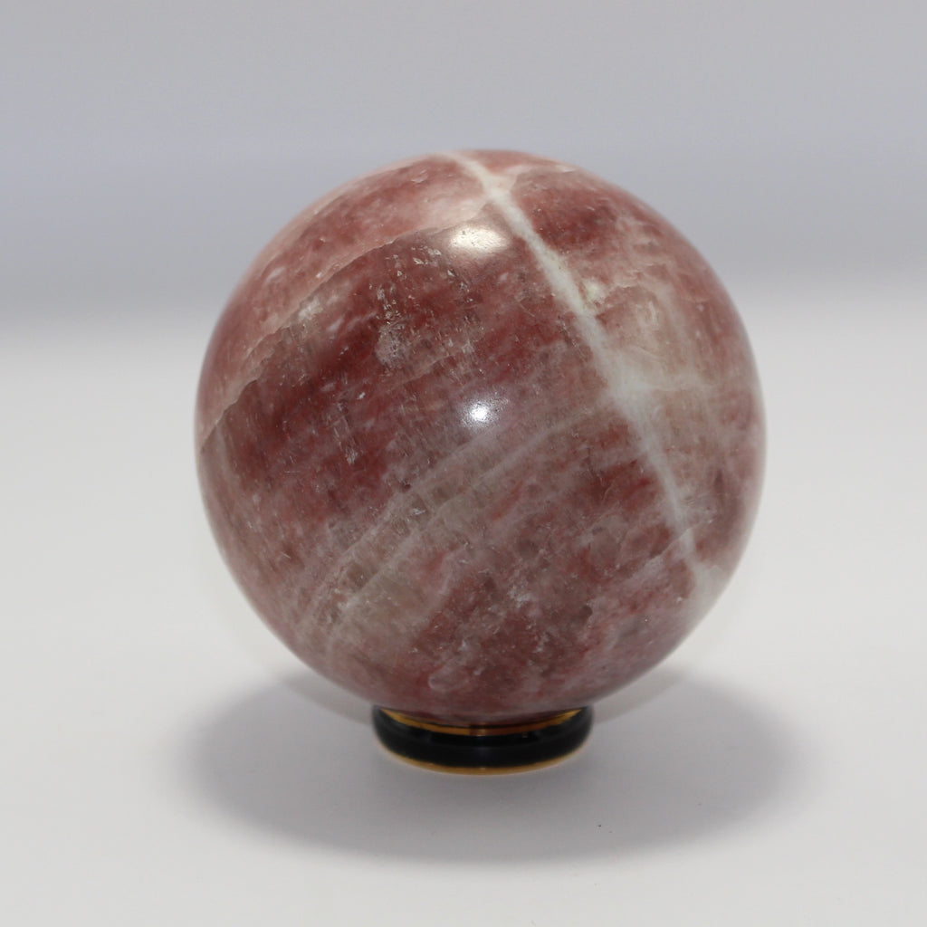 Rose calcite sphere 65mm
