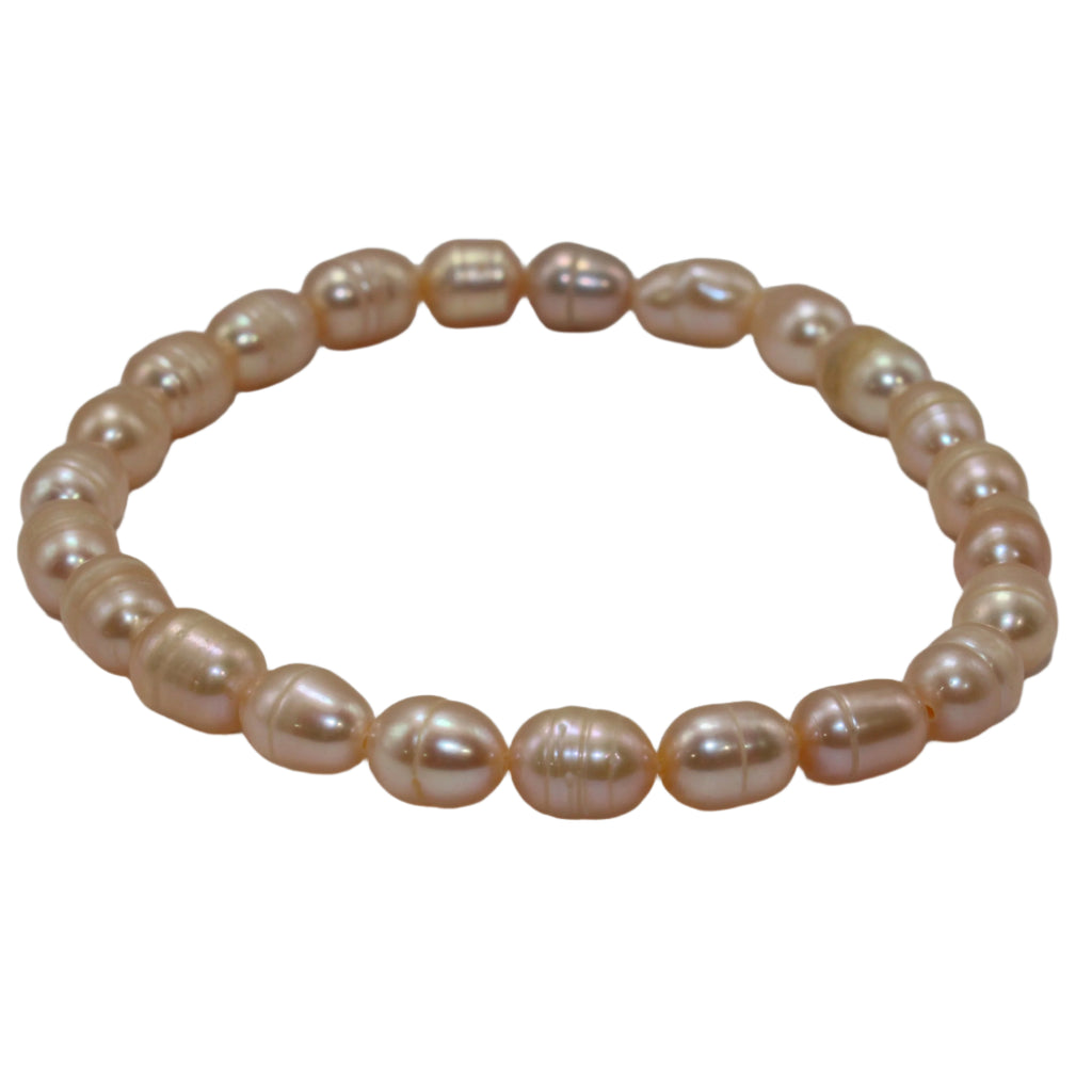 Pearl bracelet Peach