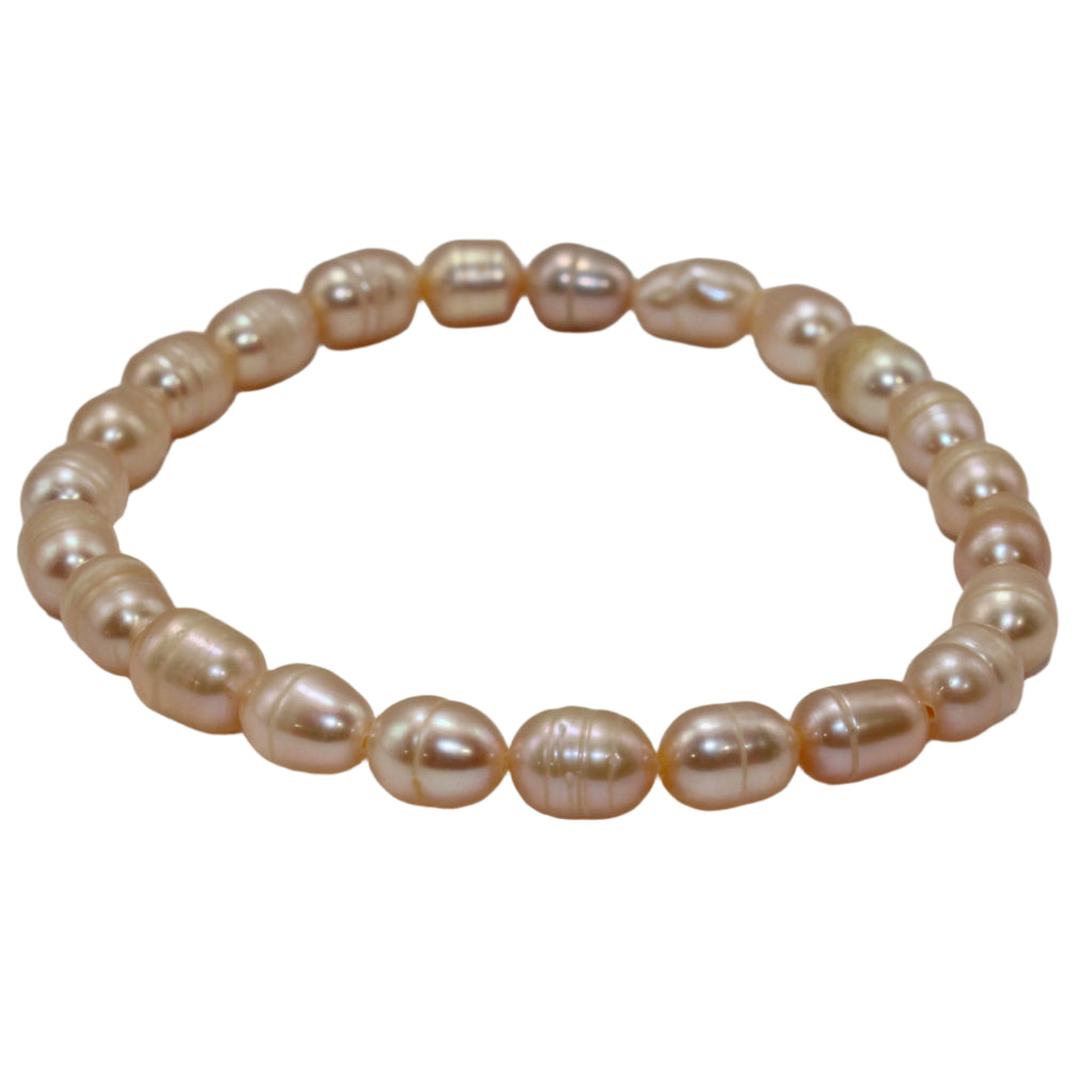 Pearl bracelet Peach