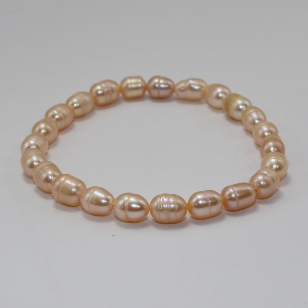Pearl bracelet Peach