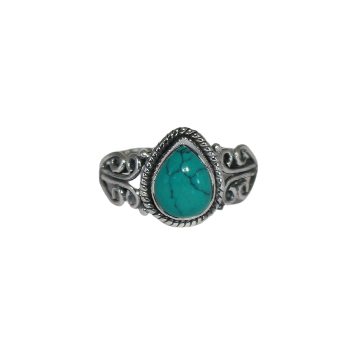 Vivian ring  in Turquise sterling silver