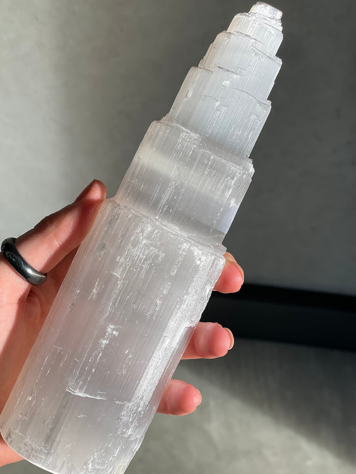 Selenite Tower - 20cm